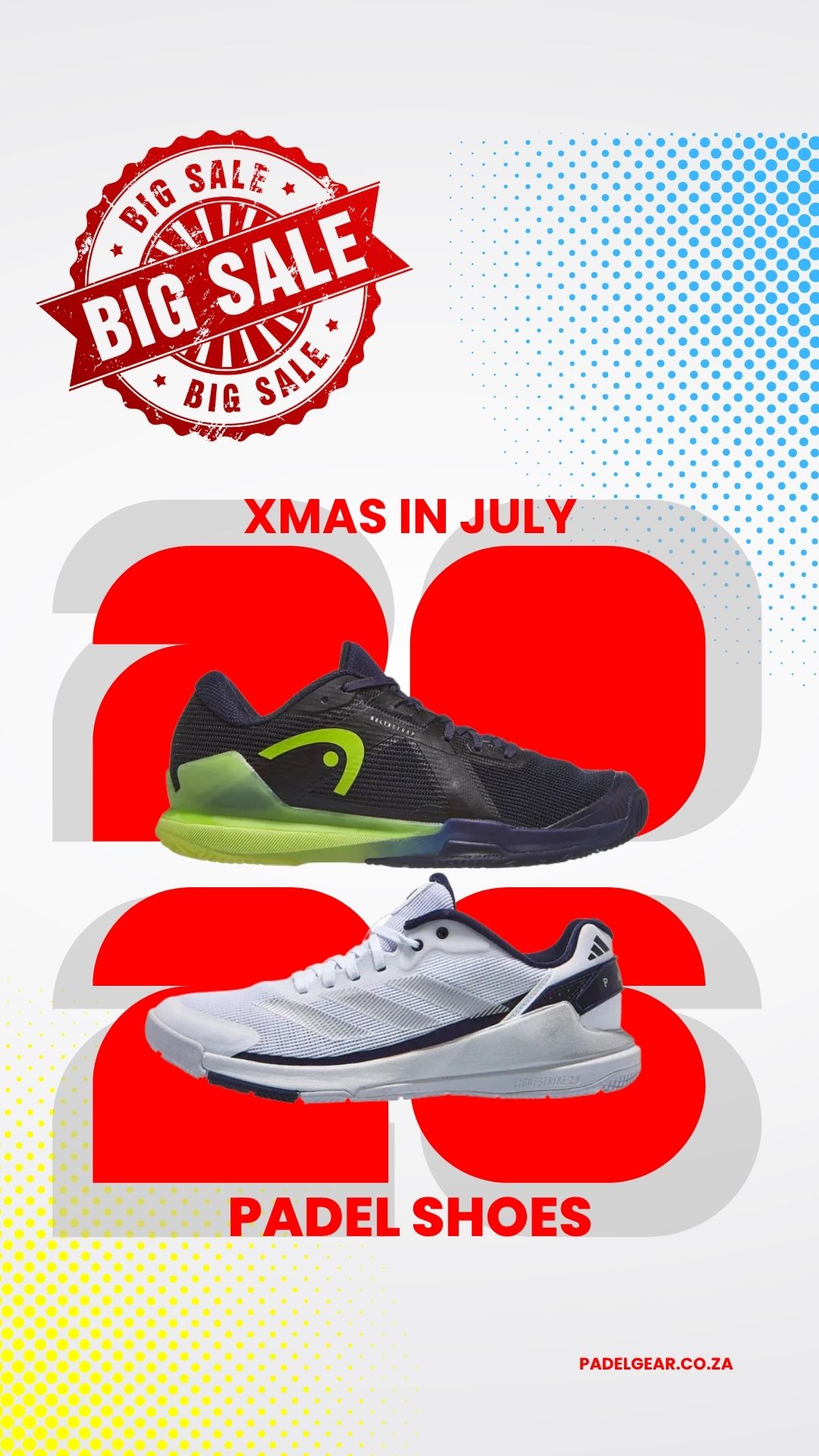 Padel Gear Facebook ad from Jul 8, 2026