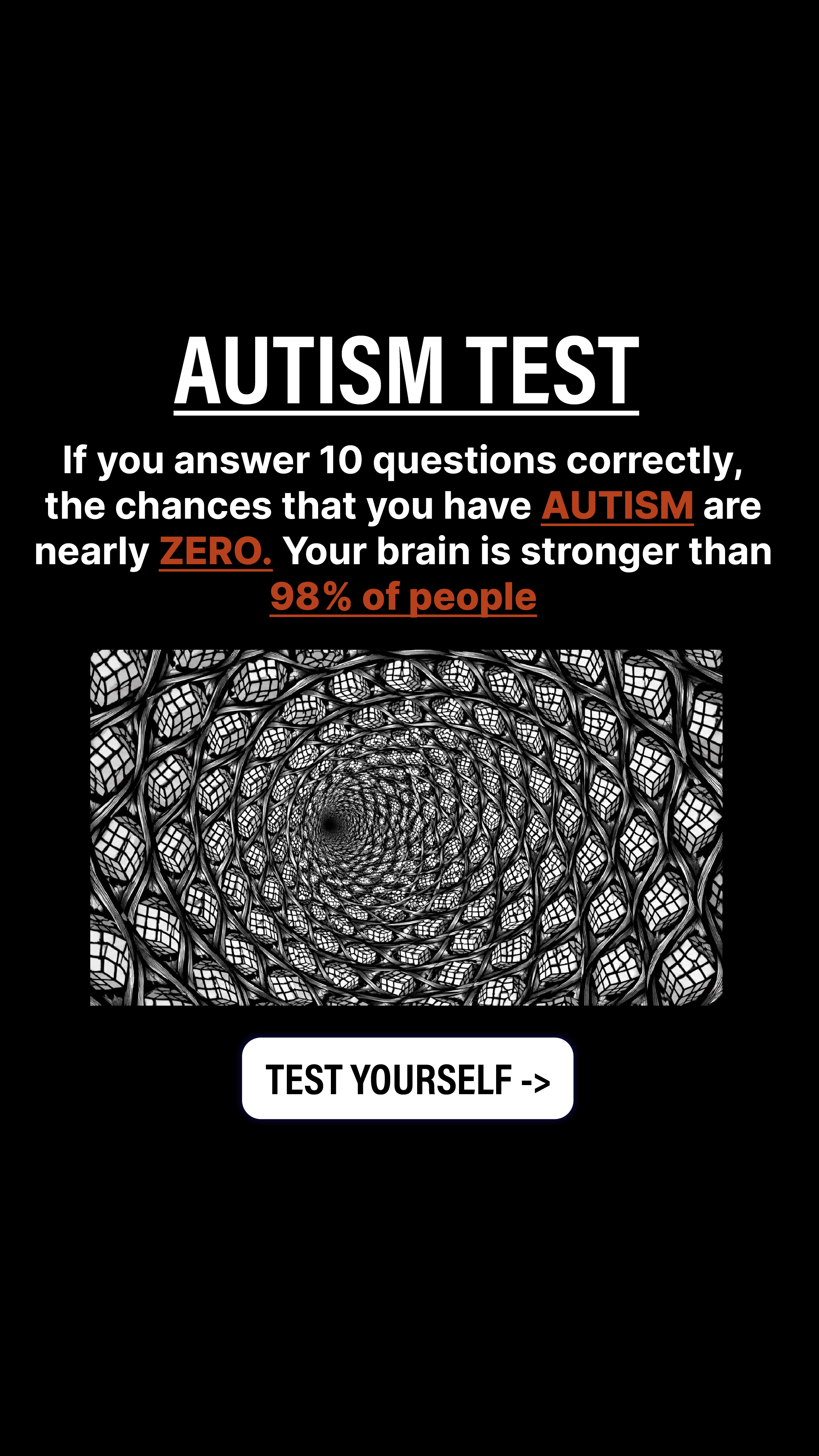 Brain Health Check Facebook ad