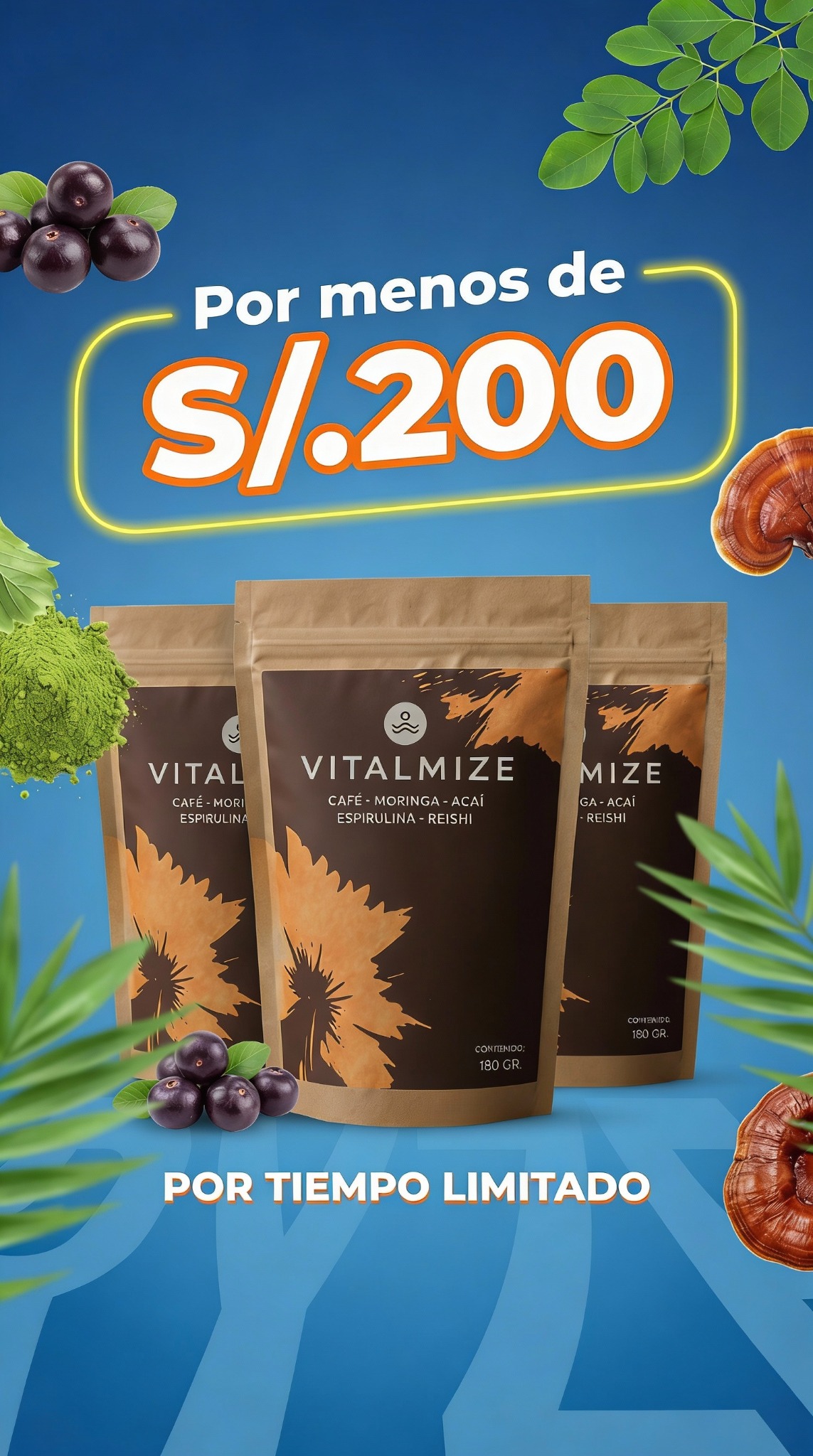 Vitalmize Perú Facebook ad