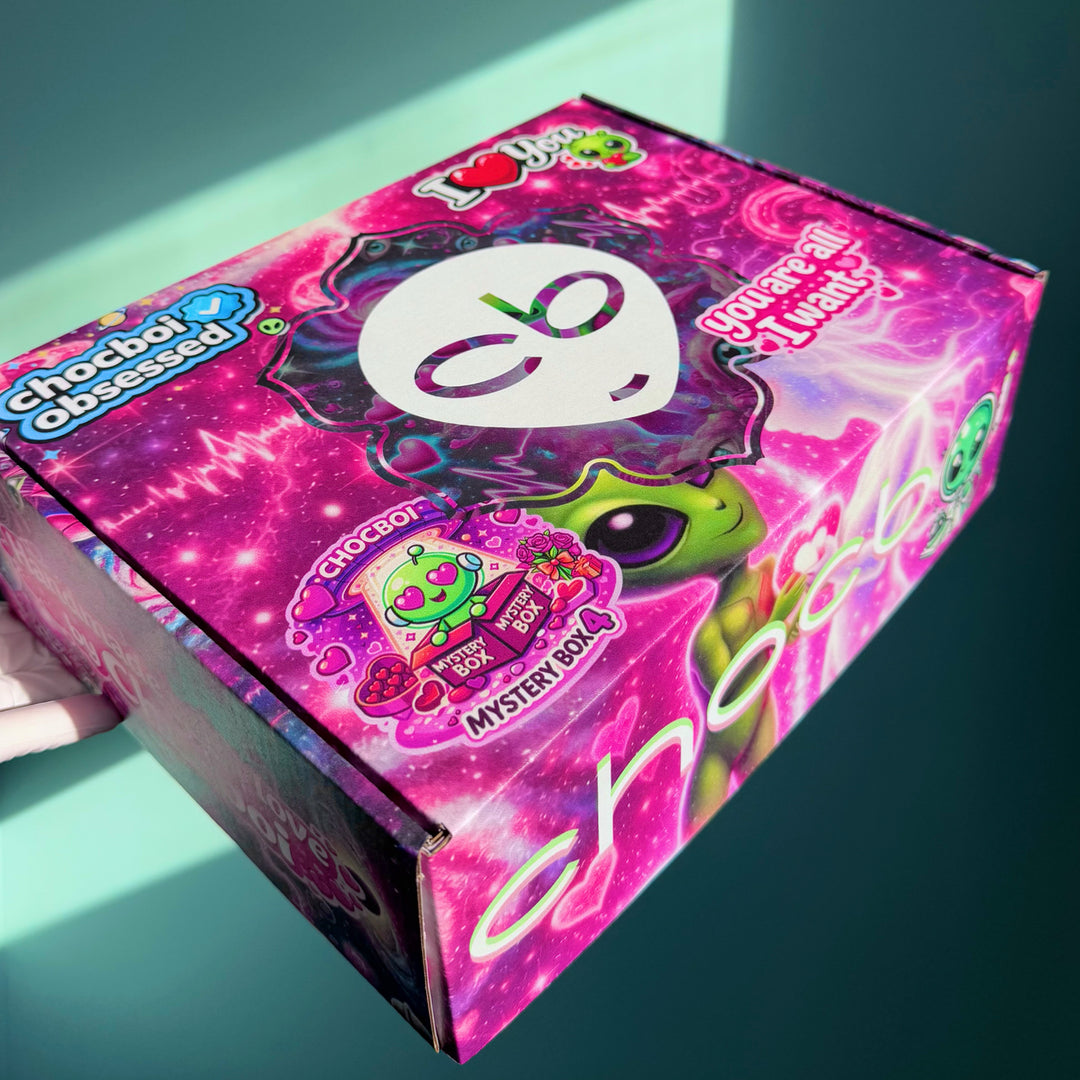 Chocboiii Facebook ad: Sick of boring, regular-shmegular chocolate?