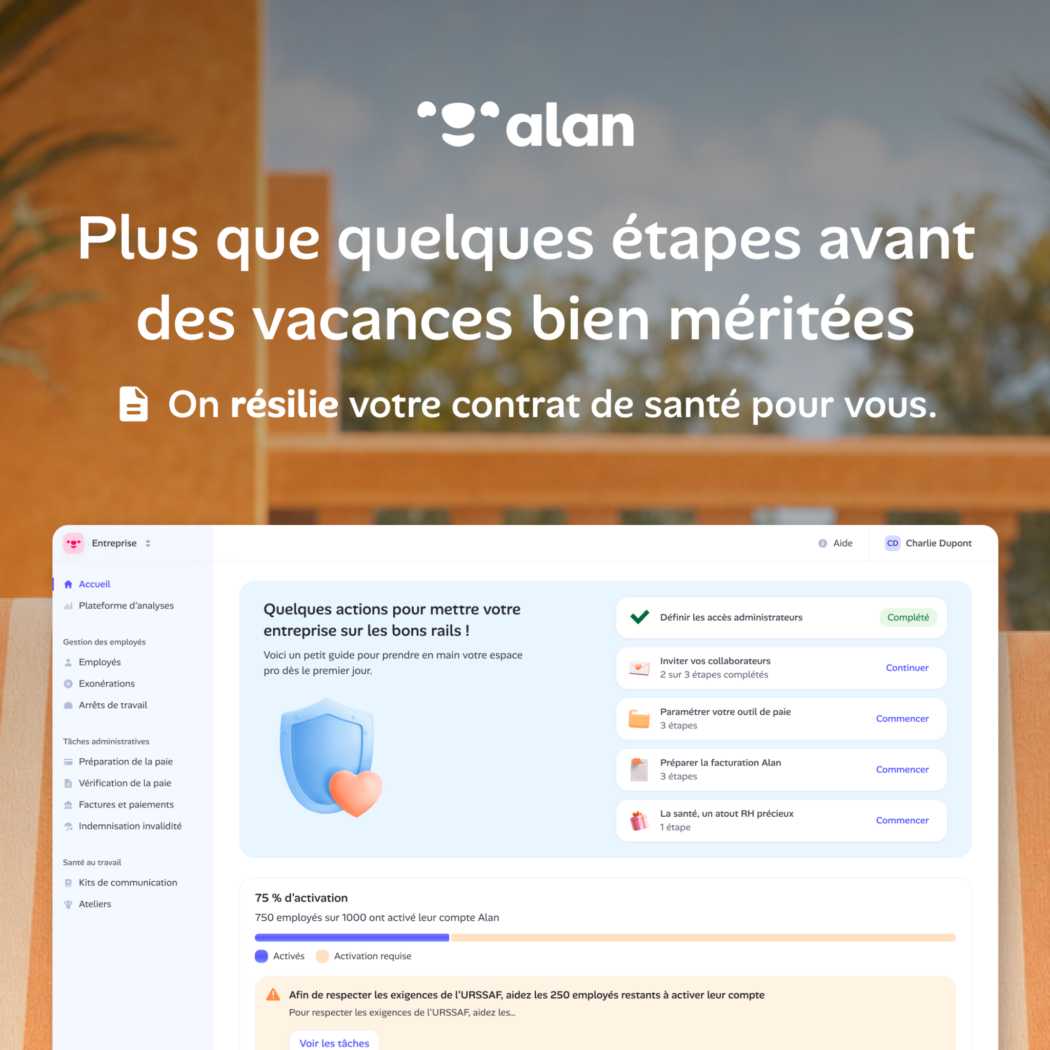 Alan Facebook ad
