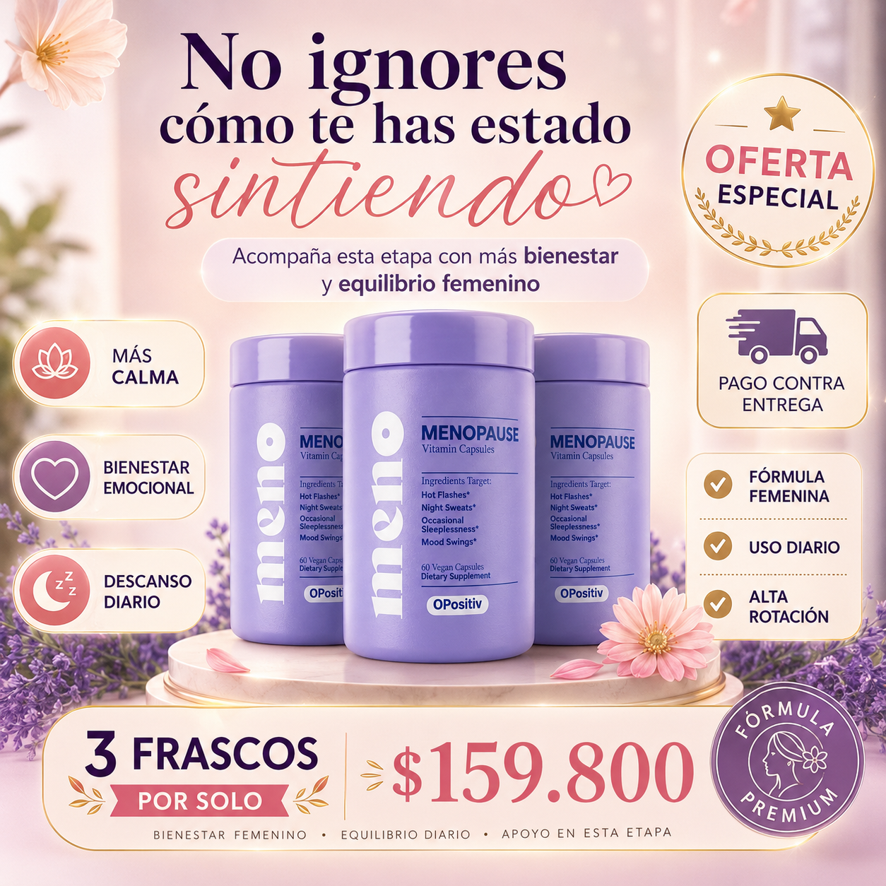 Essencia & Estilo Facebook ad: Oferta especial de bienestar femenino