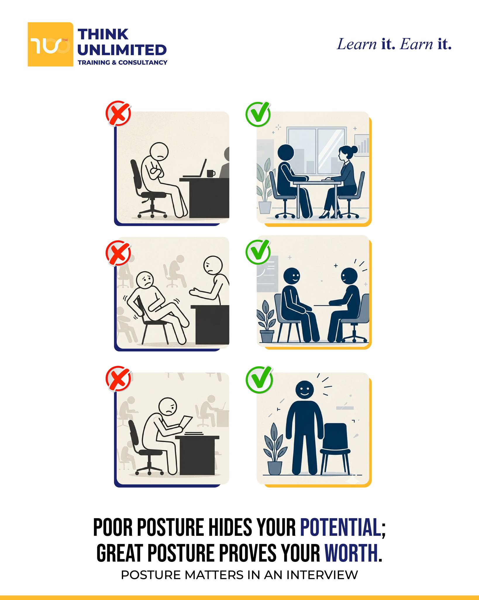 ThinkUnlimited College of Education Facebook ad: Crack Your Next Interview