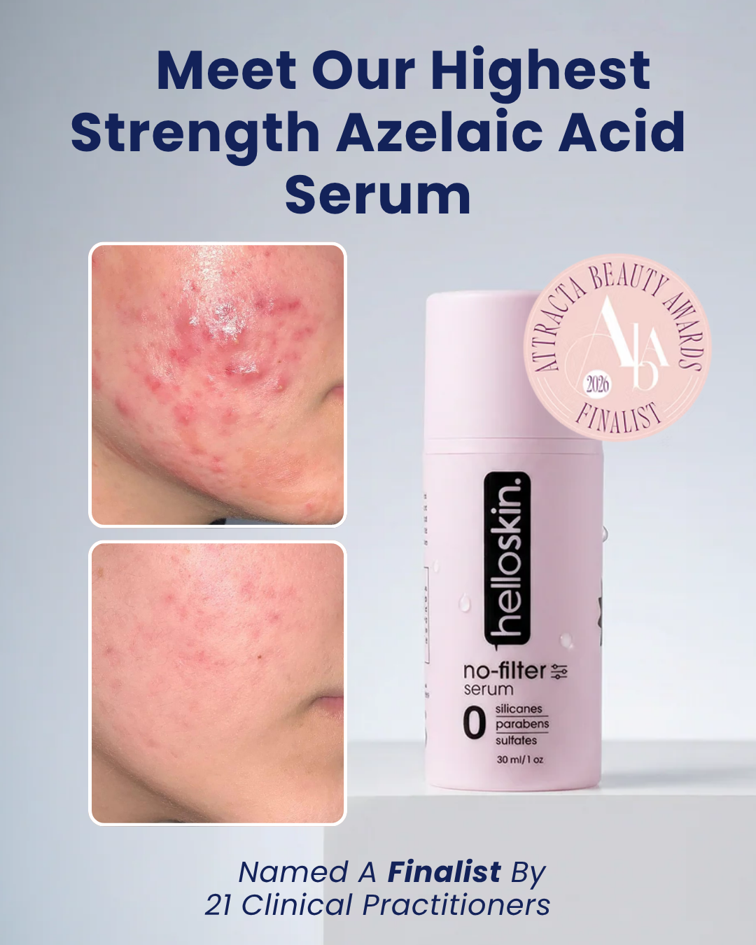 Helloskin Facebook ad