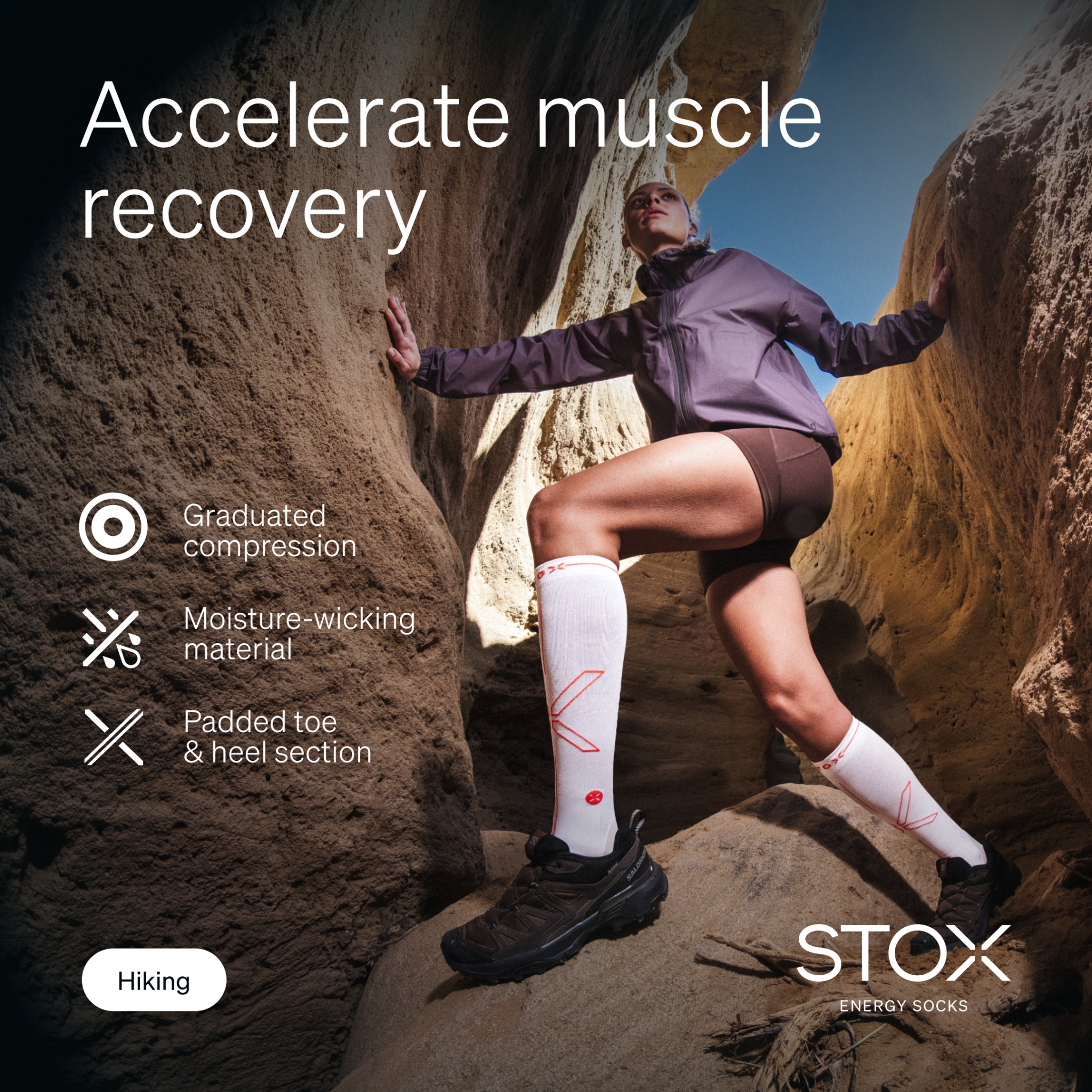 STOX Energy Socks Facebook ad