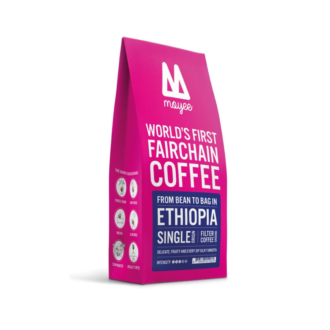 Moyee Coffee UK & IRE Facebook ad: 4 blends. One obsession.