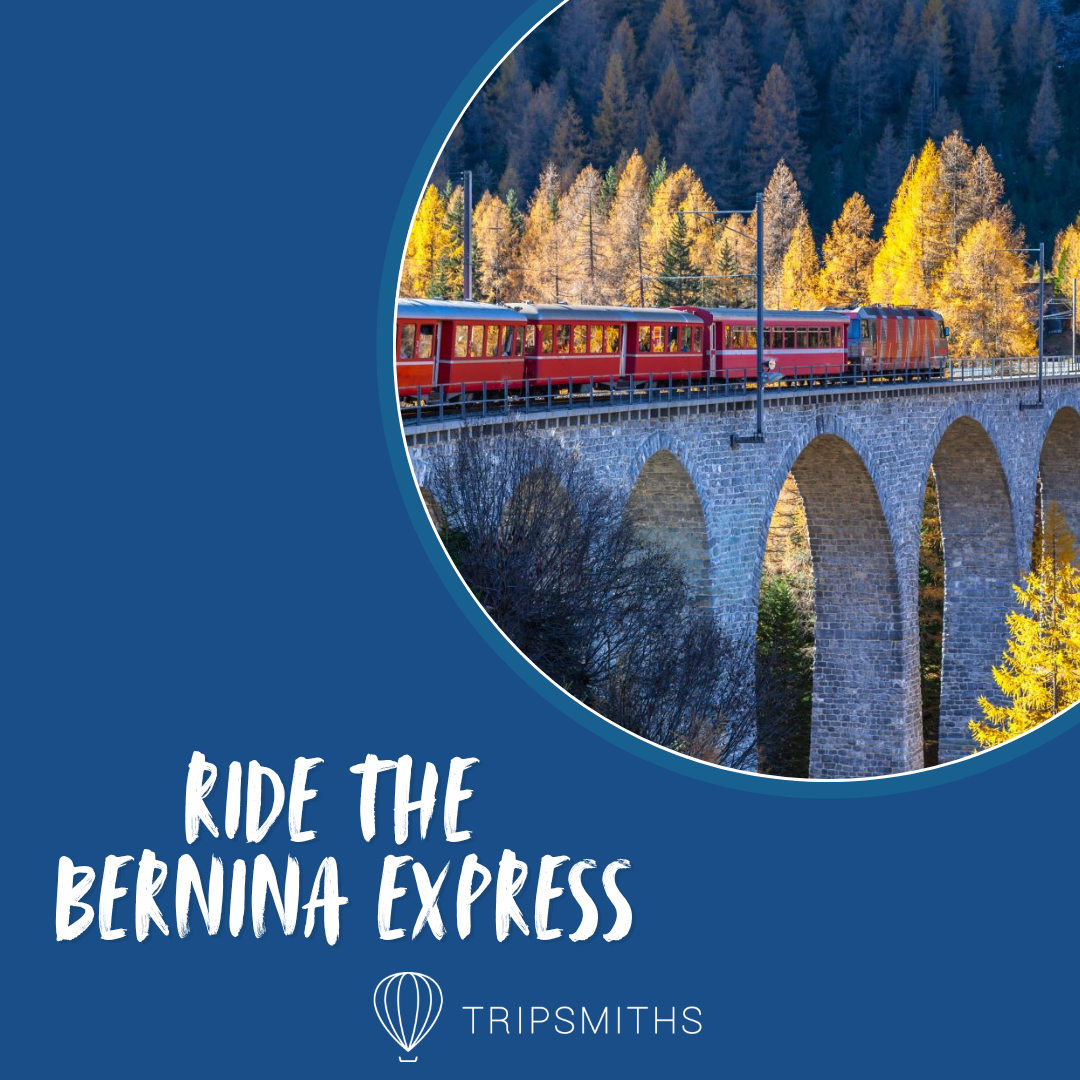 Tripsmiths Facebook ad: Discover one of Europe's most spectacular rail journeys…