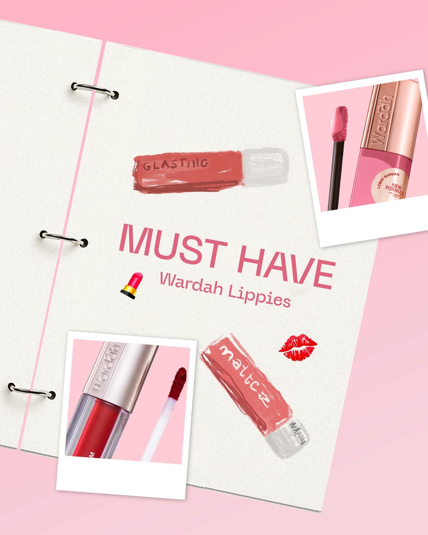 Wardah Cosmetics Facebook ad