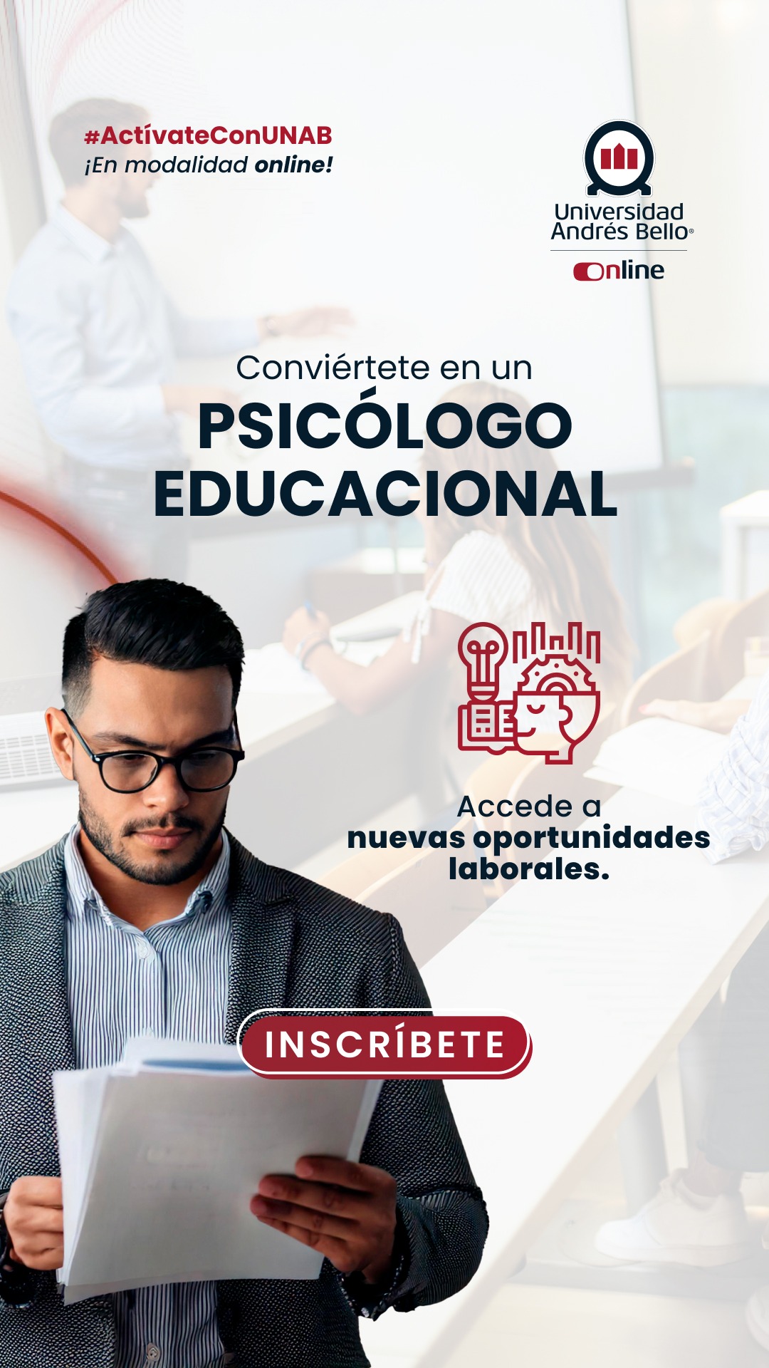UNAB Modalidad Online Facebook ad