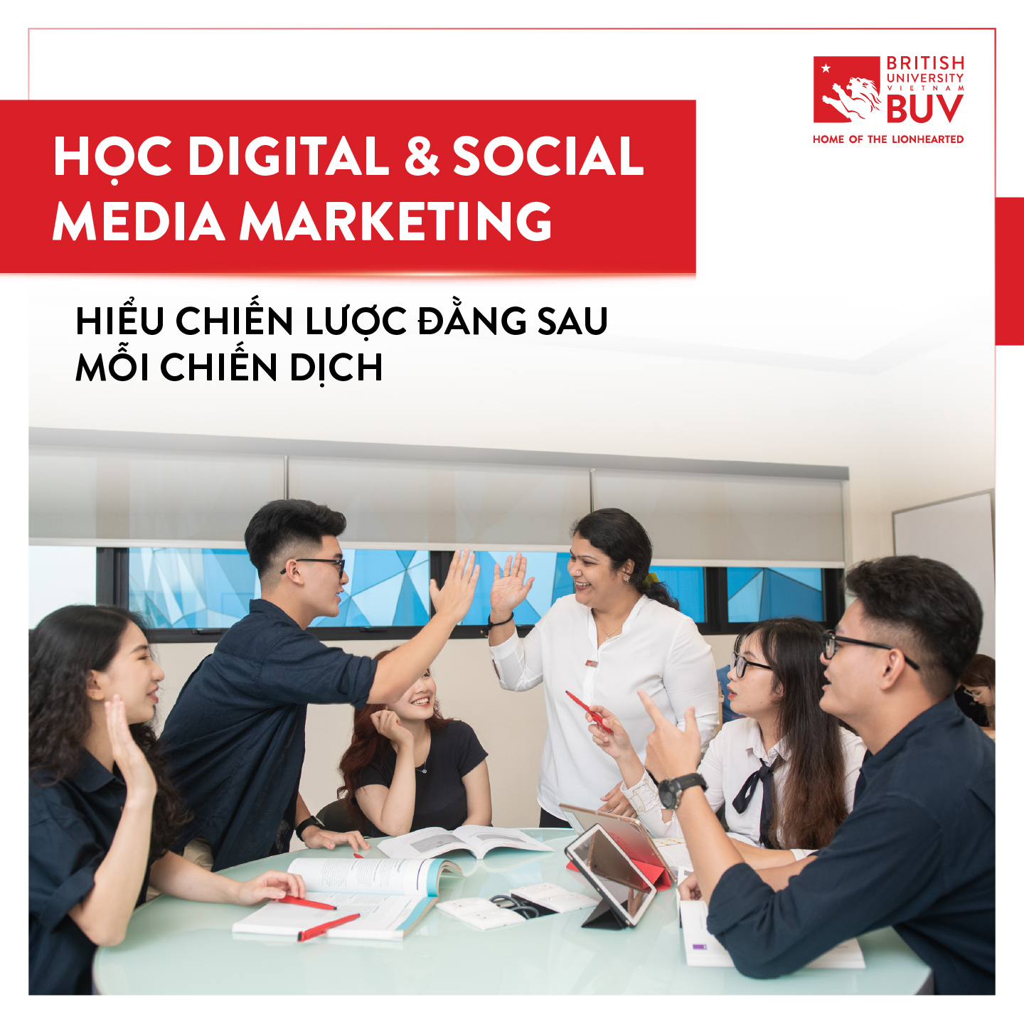 British University Vietnam - BUV Facebook ad