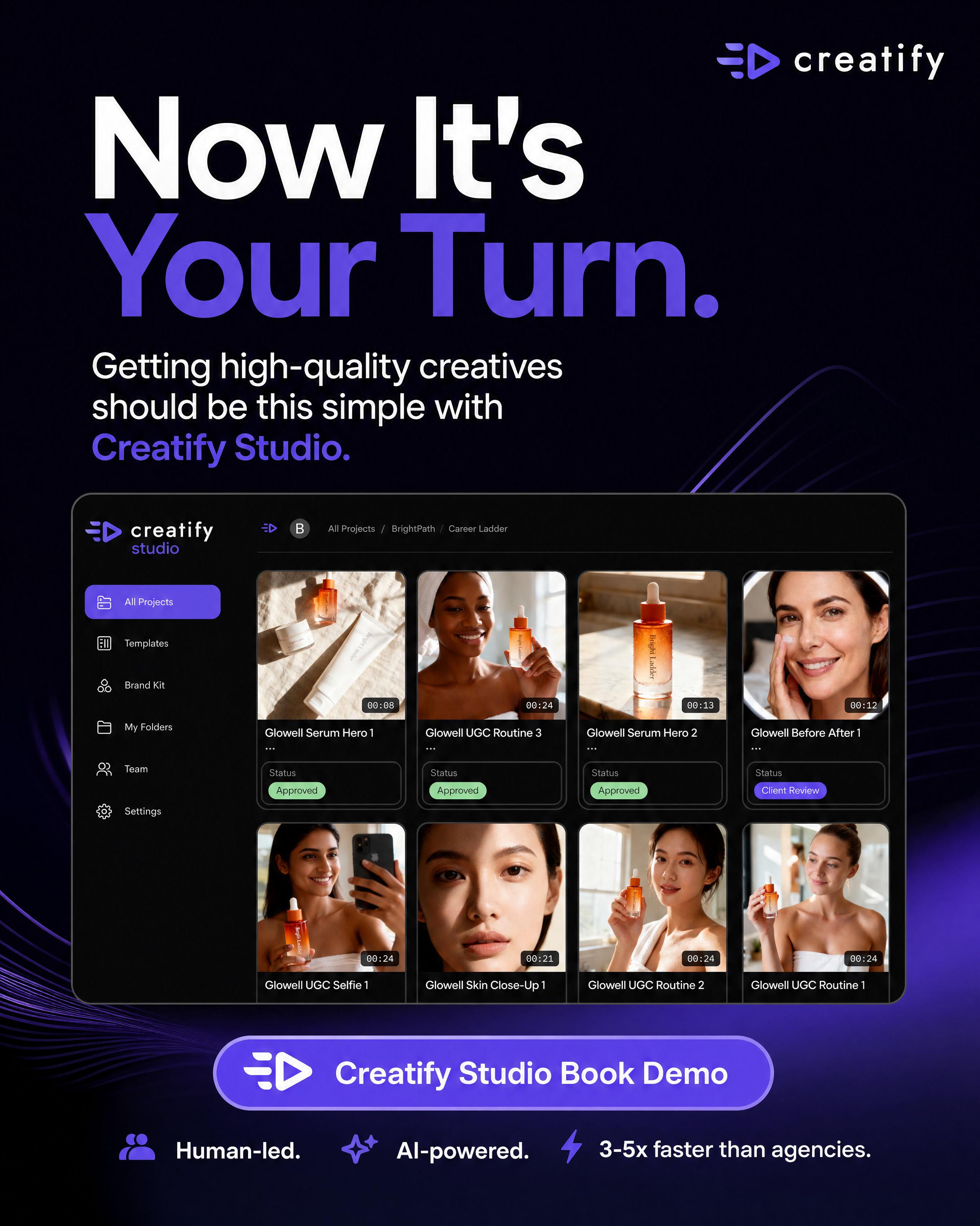 Creatify AI Facebook ad