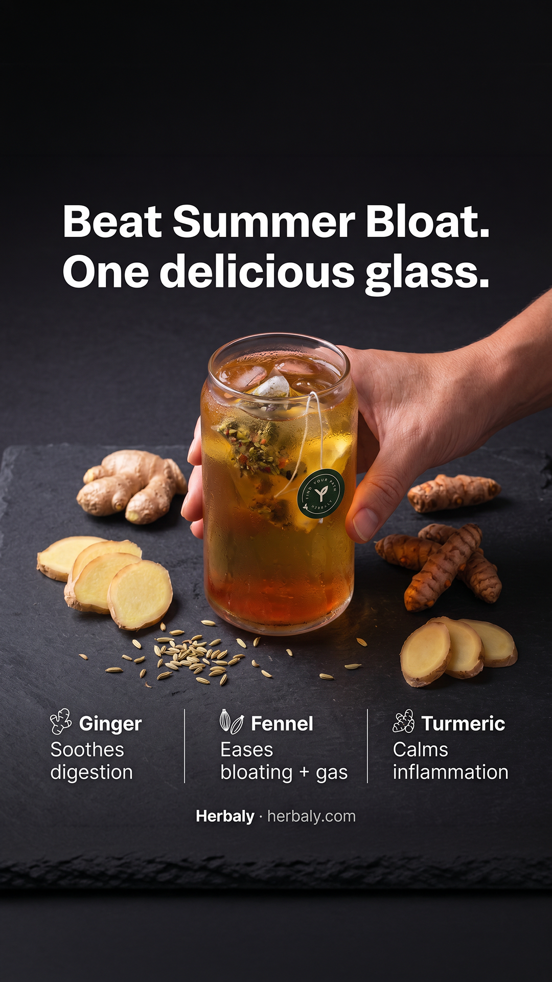 Herbaly Facebook ad
