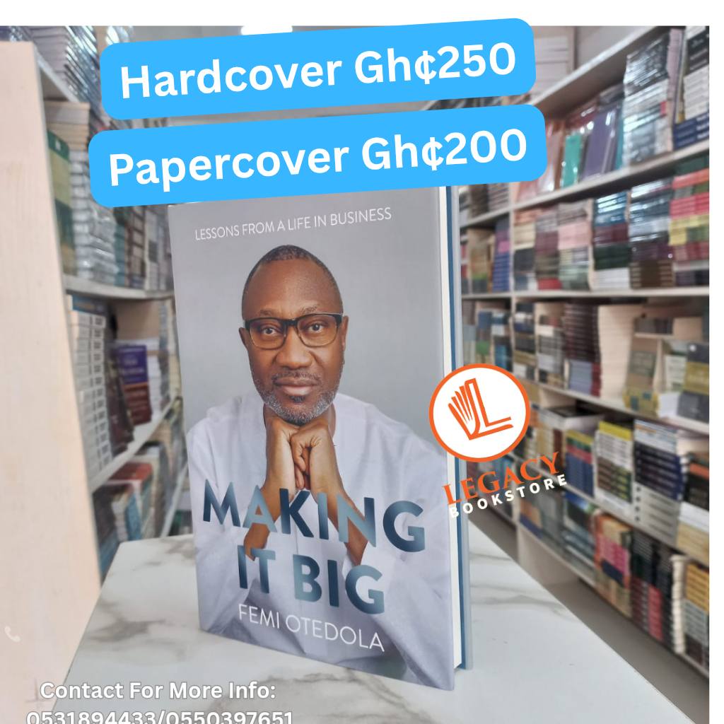 Legacy Bookstore Ghana Facebook ad: Self Development Books