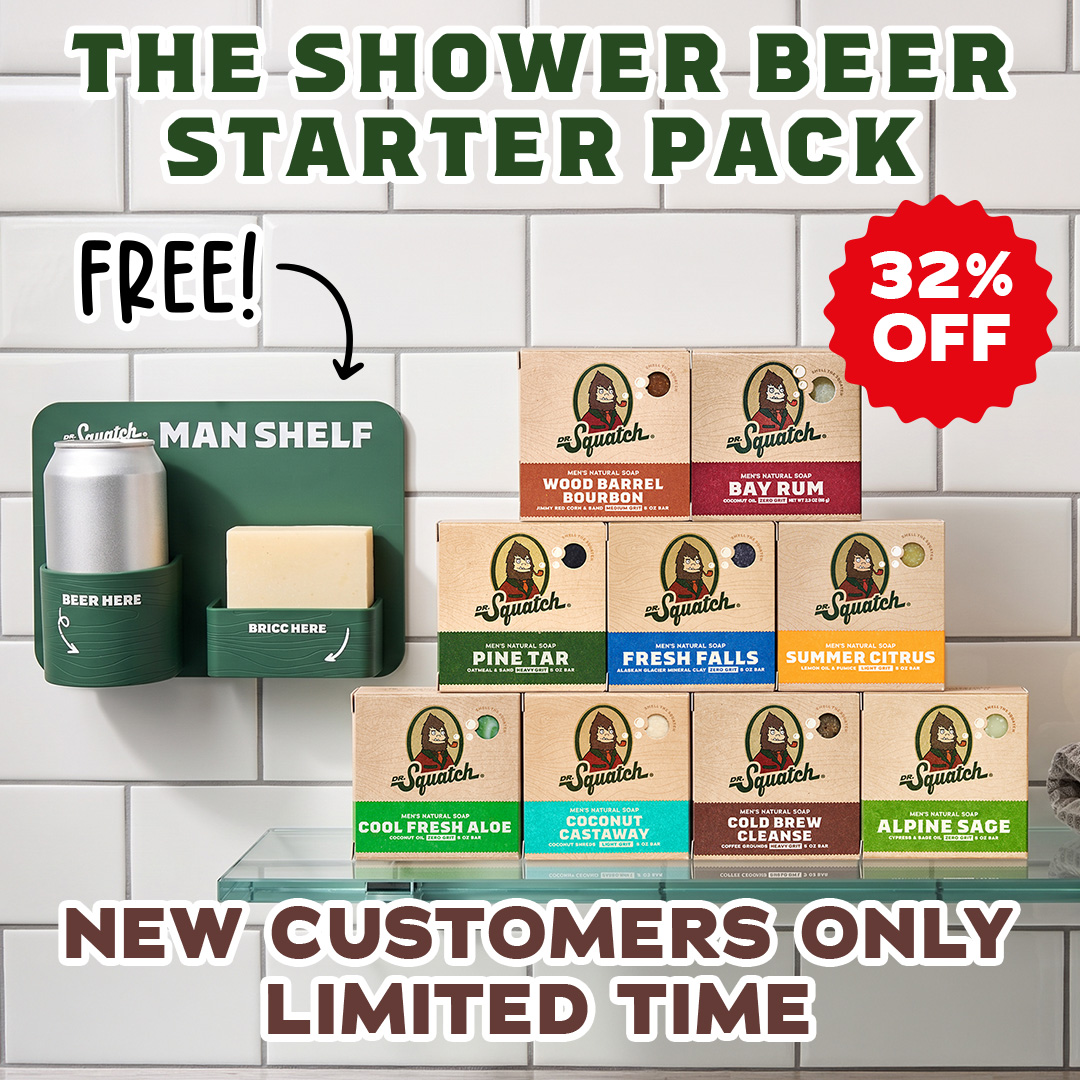 Dr. Squatch Facebook ad
