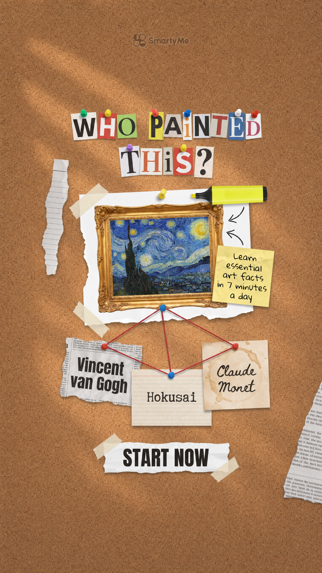 SmartyMe: Art & Ideas Vault Facebook ad
