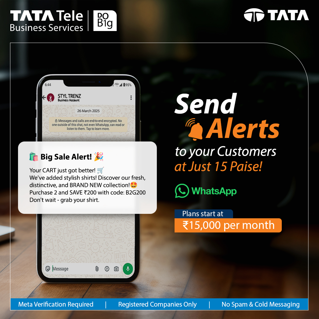 Tata Tele Business Services Facebook ad