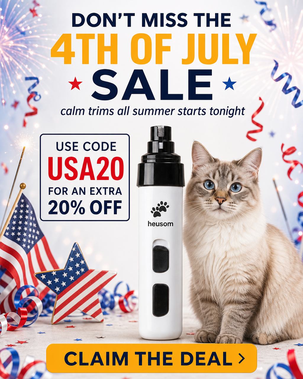Daily Pet Discounts Facebook ad