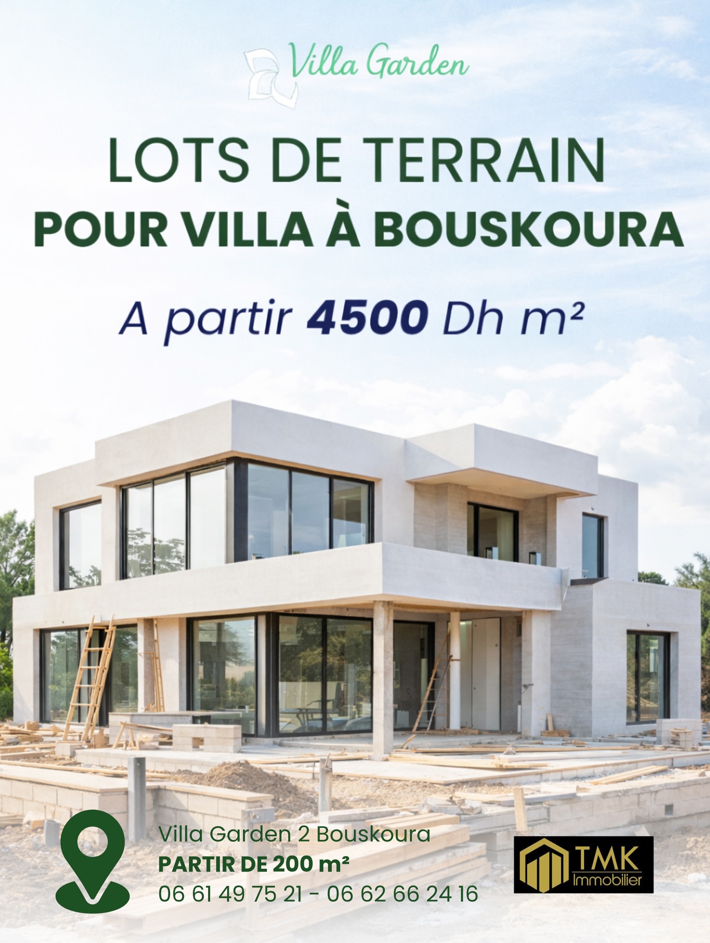 Villa Garden Facebook ad: Projet Villa Garden 2