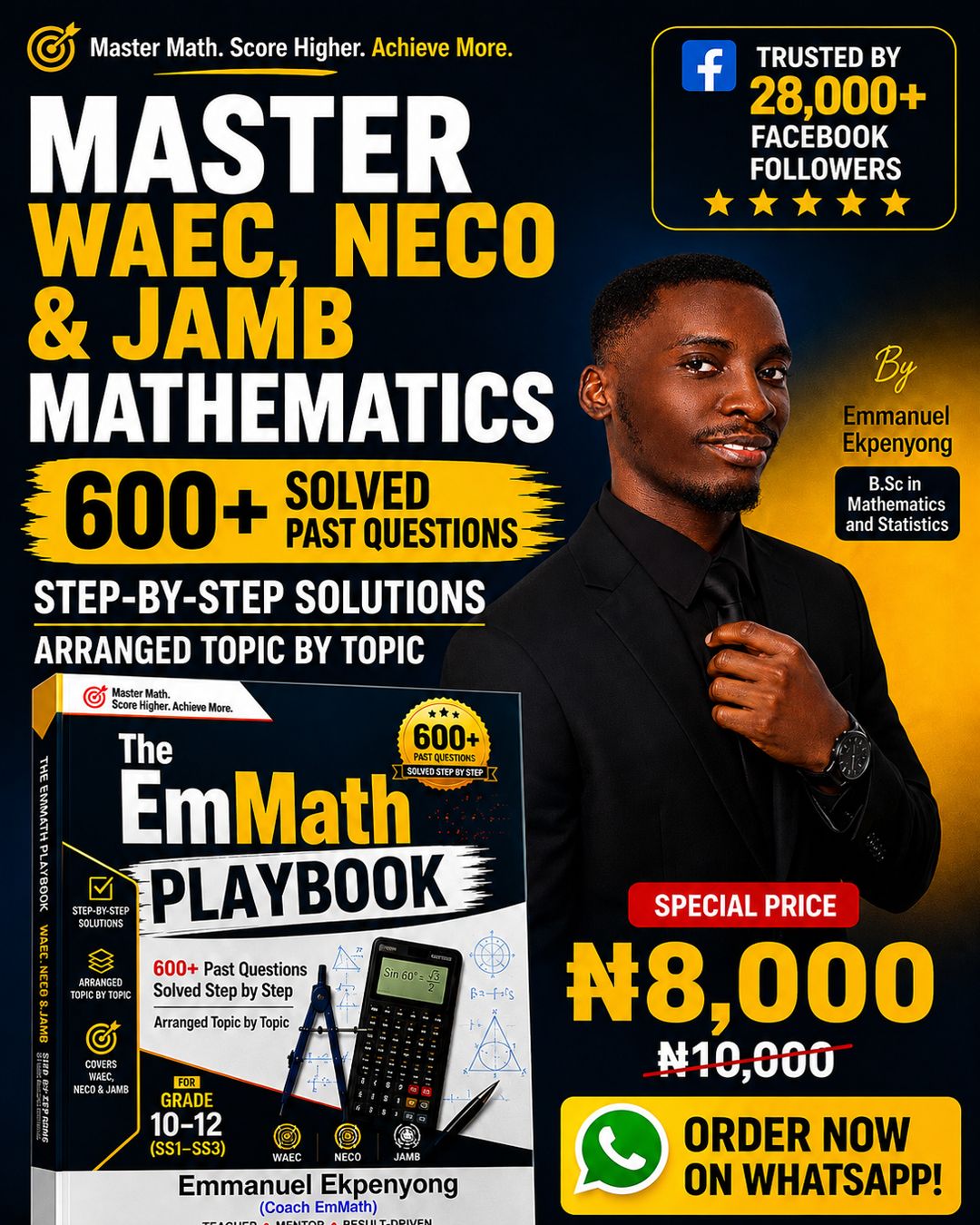 Emmanuel Ekpenyong Facebook ad: Dear Parents, Guardians & Students