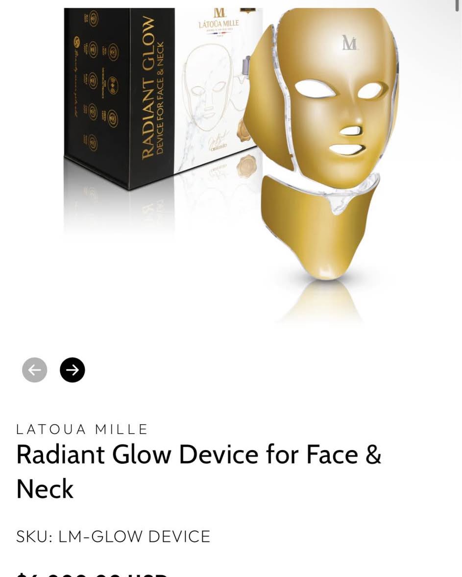 Hollee Parsons Facebook ad: Leftover luxury Skincare stock from America and Dubai…