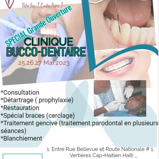 UNION MEDICO - Polyclinique Facebook ad: Pour un plus beau sourire, visitez le cabinet…