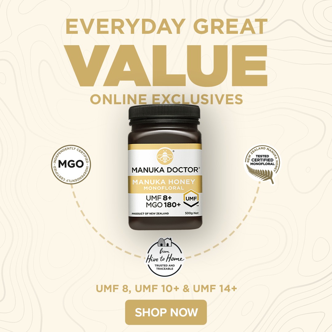 Manuka Doctor New Zealand Facebook ad