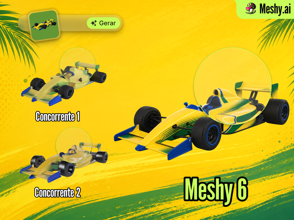 Meshy Facebook ad