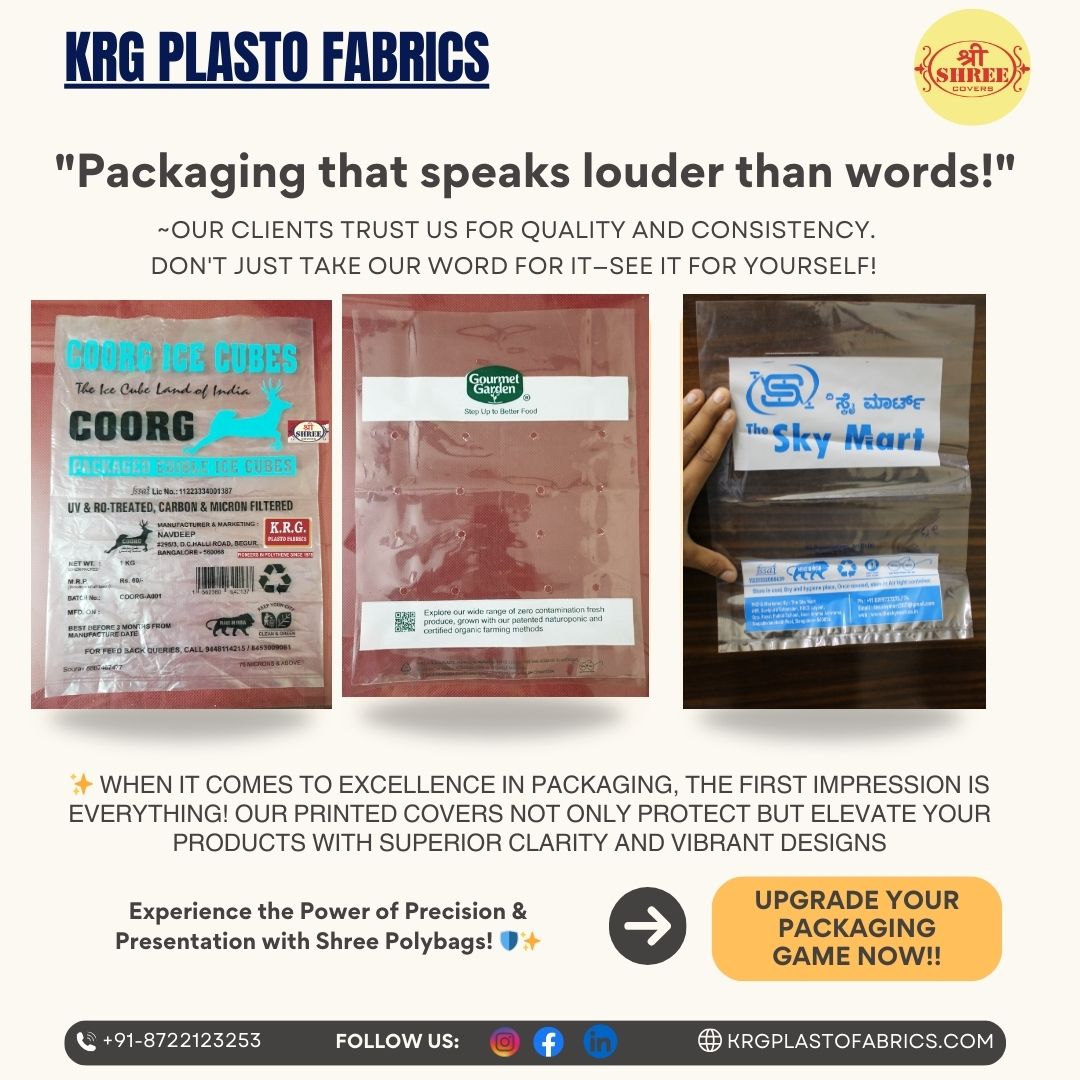 KRG Plasto Fabrics Facebook ad: Running a business is tough enough.
