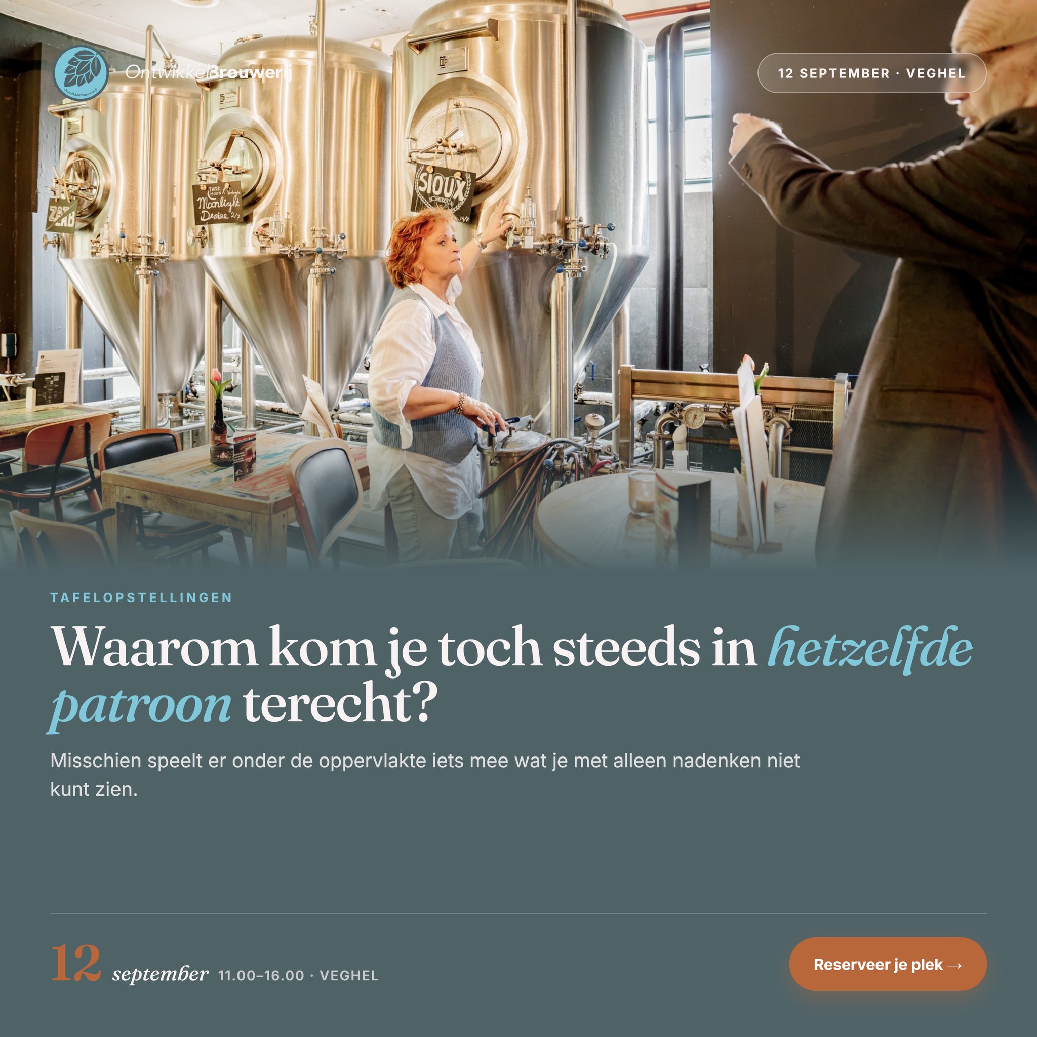 Ontwikkel Brouwerij Facebook ad: NLP-opleidingen en workshops | Inschrijven bij…