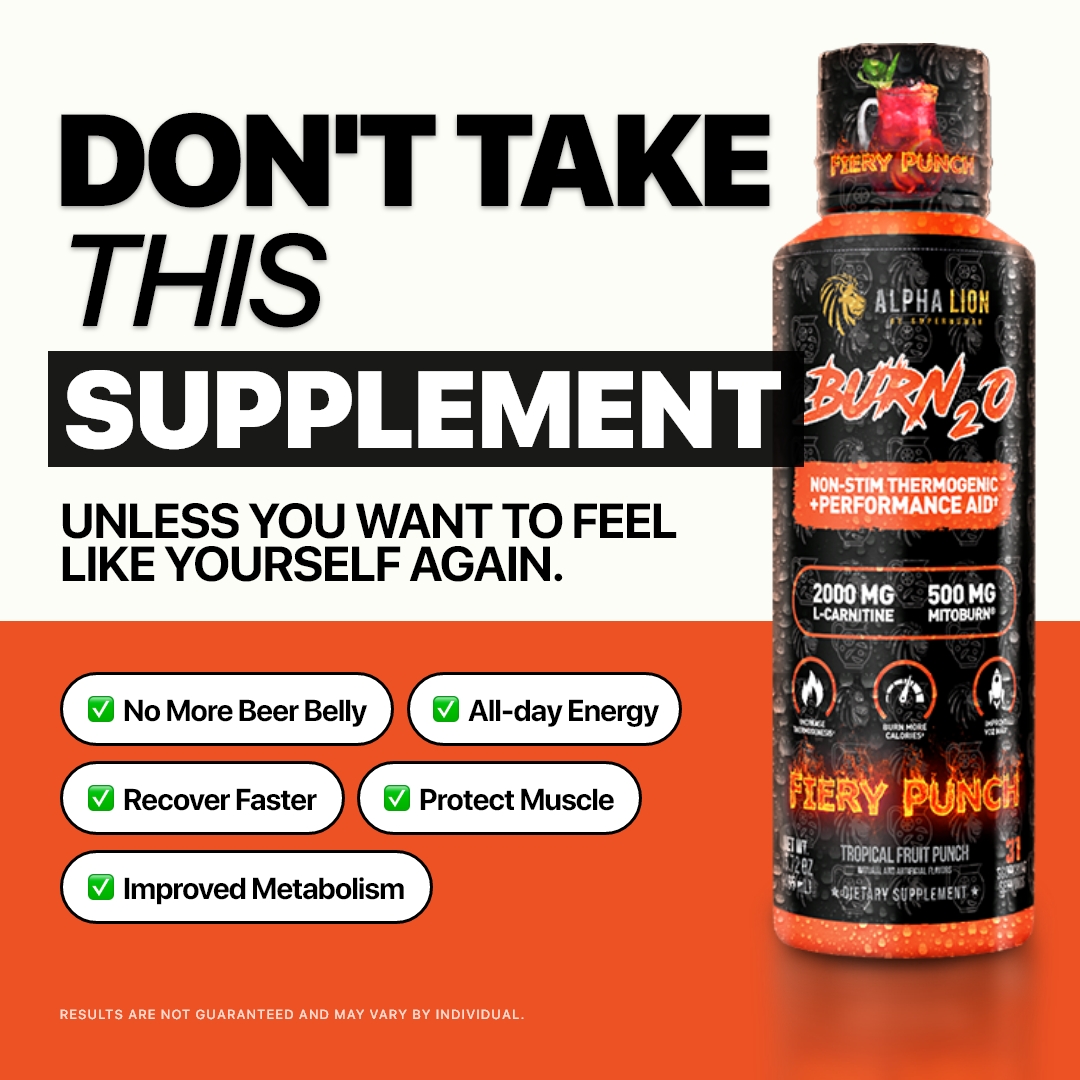 Alpha Lion Facebook ad