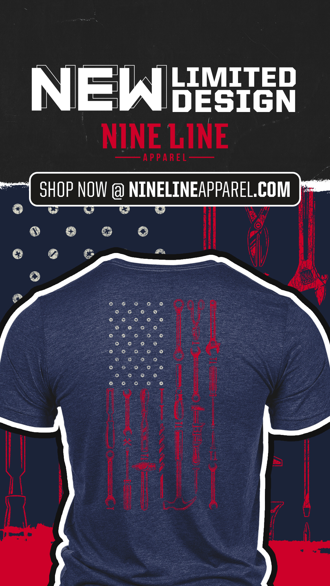 Nine Line Apparel Facebook ad