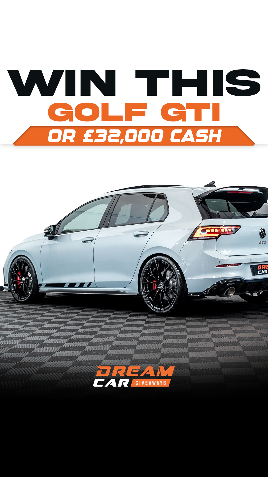 Dream Car Giveaways Facebook ad