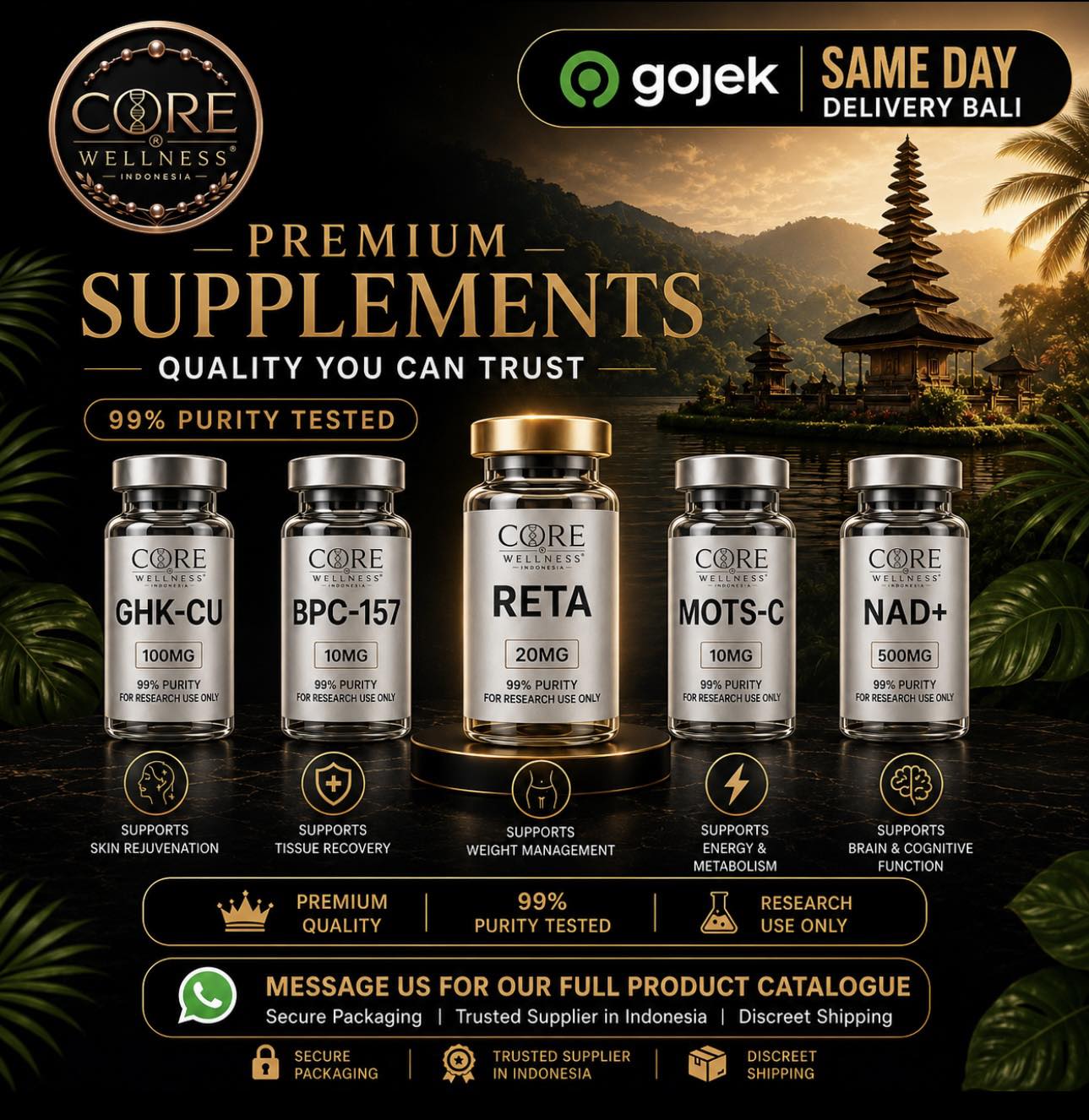 Core Indonesia Facebook ad: Fast & Reliable