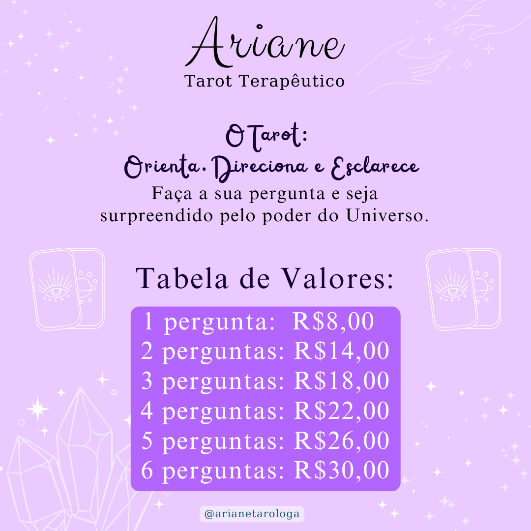 Ariane Taróloga Facebook ad: Converse conosco