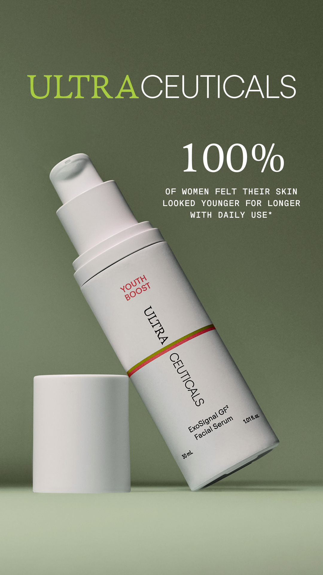 Ultraceuticals Facebook ad