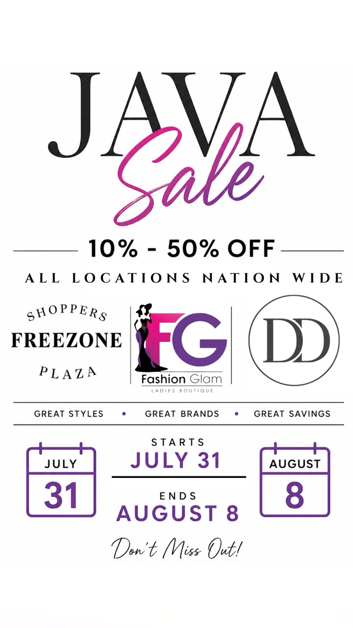 Dynamite Dolls Facebook ad: We’re serving up 10% to 50% off EVERYTHING…