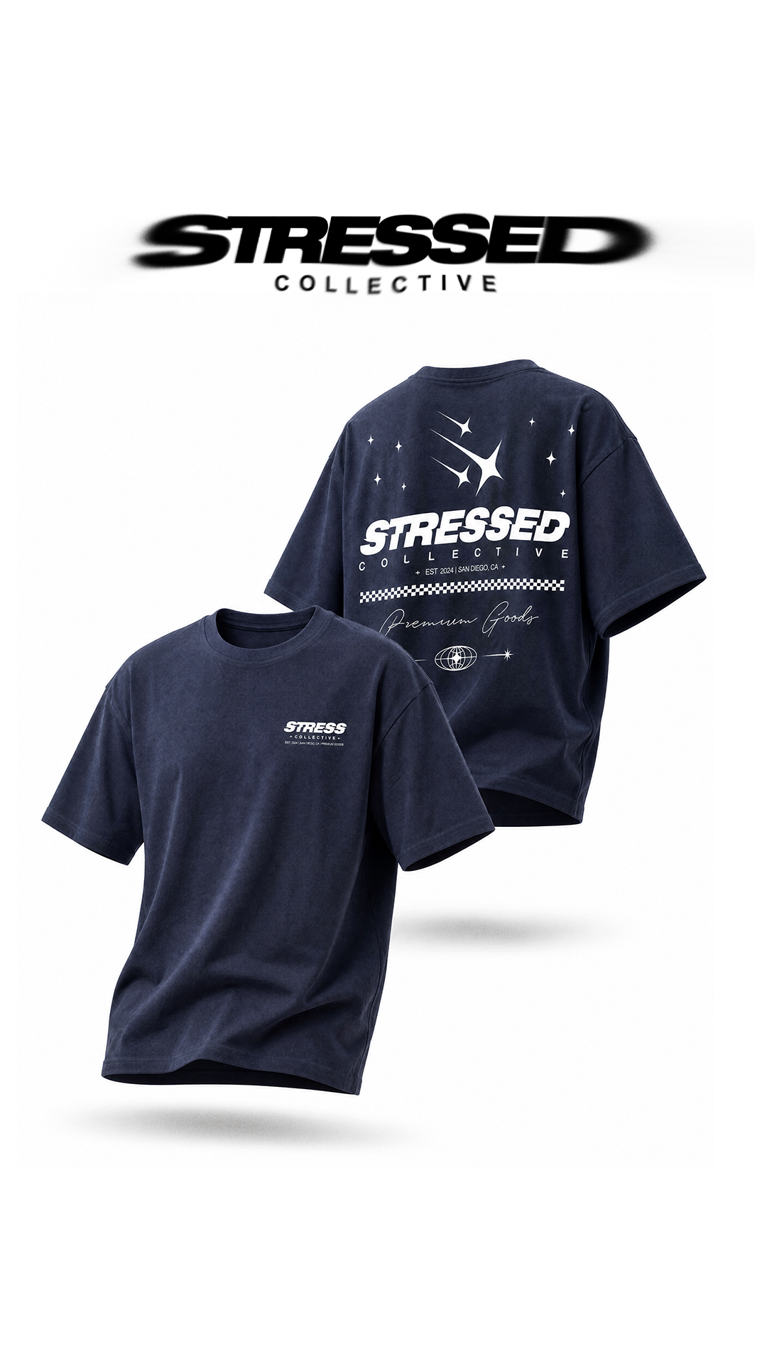 Stressed Collective Facebook ad