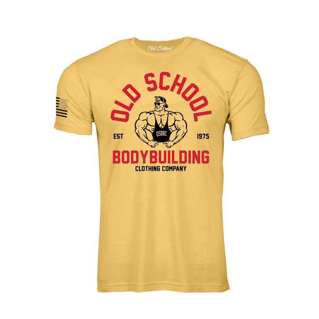Old School Bodybuilding Clothing Co Facebook ad: Get 15% OFF your first purchase with OSBBC.