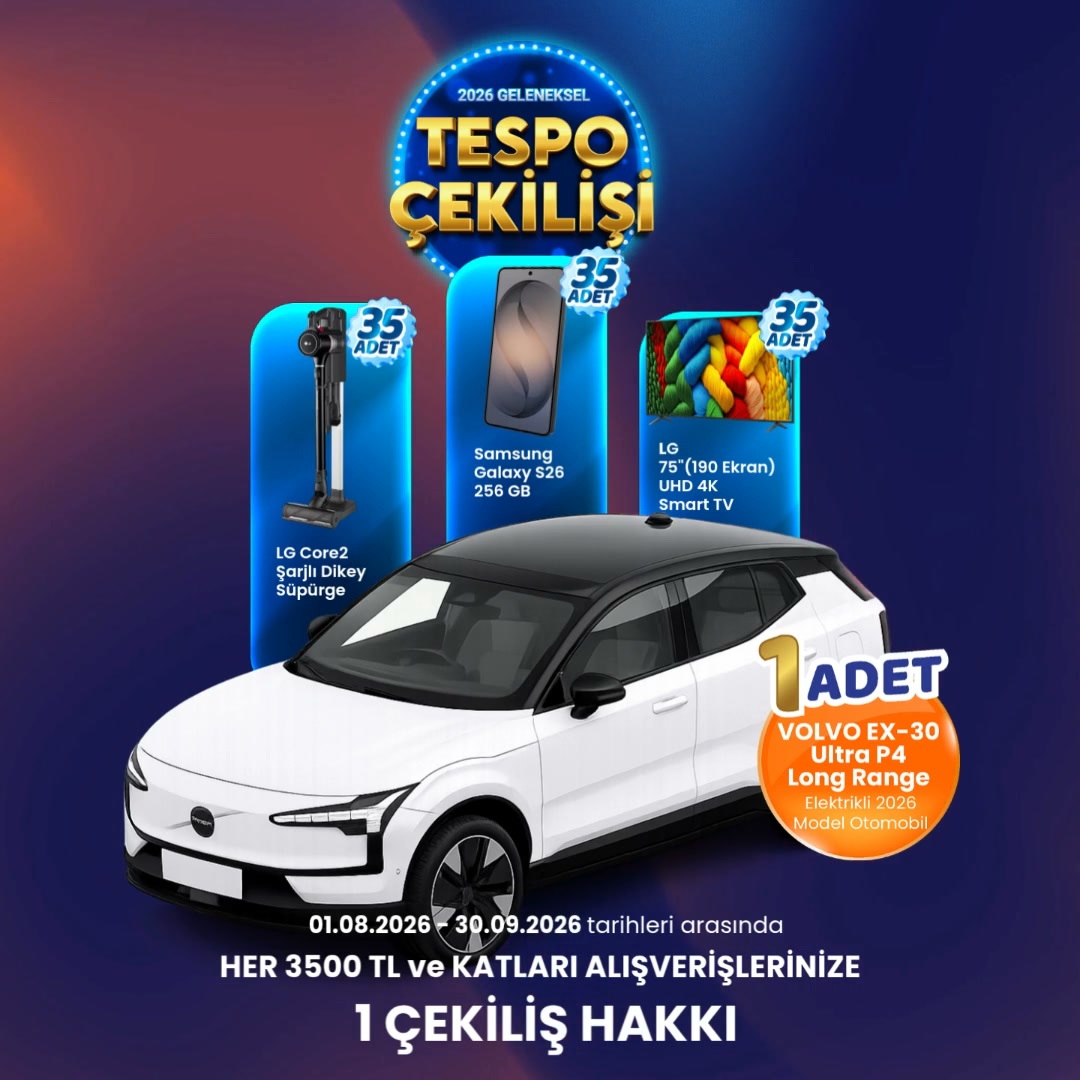 Tespo Toptan Facebook ad: 2026 Geleneksel Tespo Çekilişi Başladı!