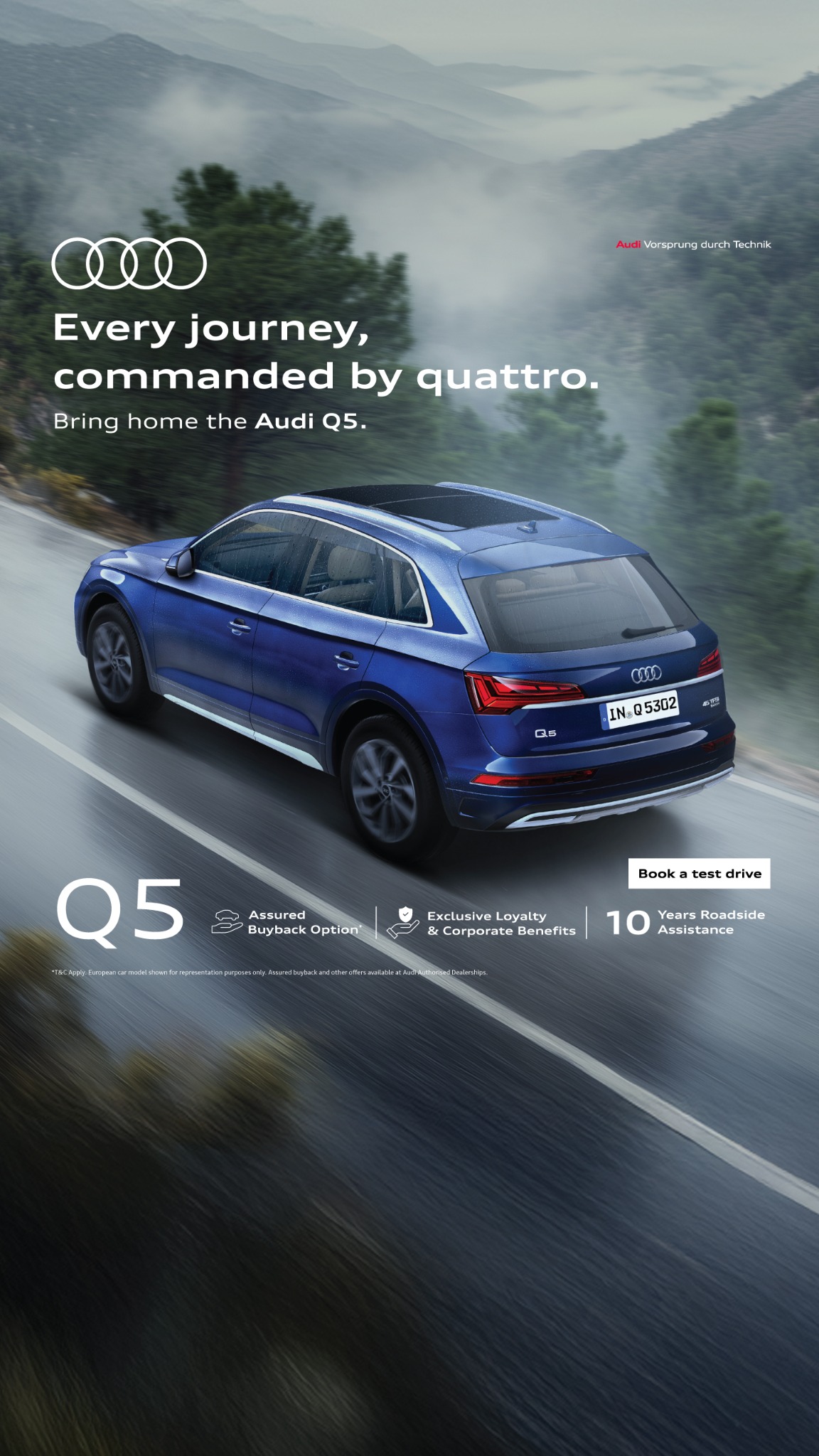 Audi India Facebook ad