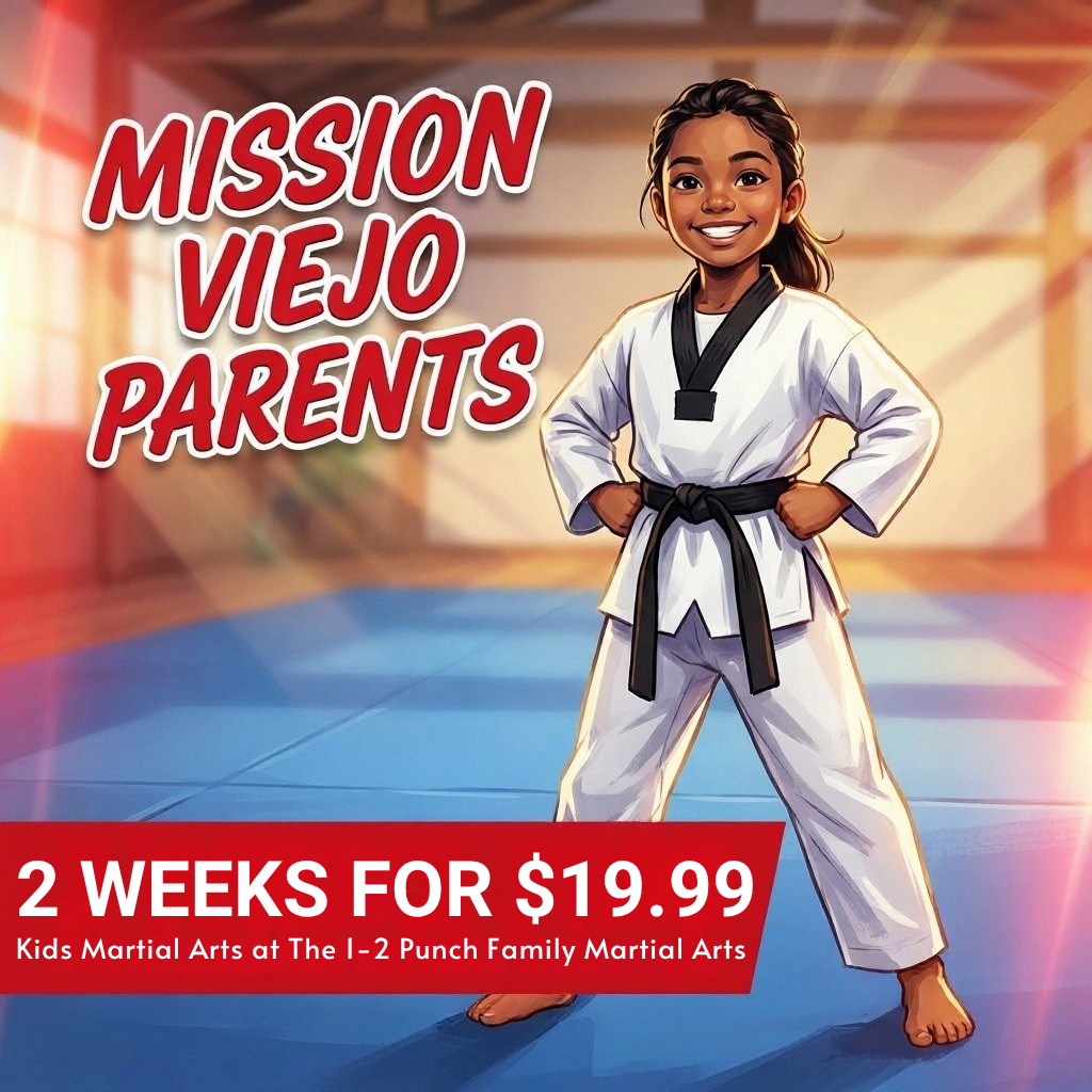 The 1-2 Punch Family Martial Arts & Fitness Center Facebook ad