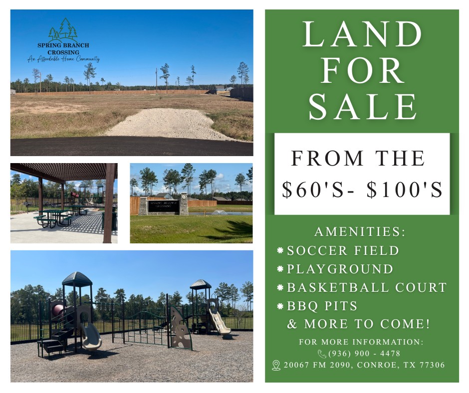 Spring Branch Crossing Facebook ad: Fun Fact We make land ownership even more…