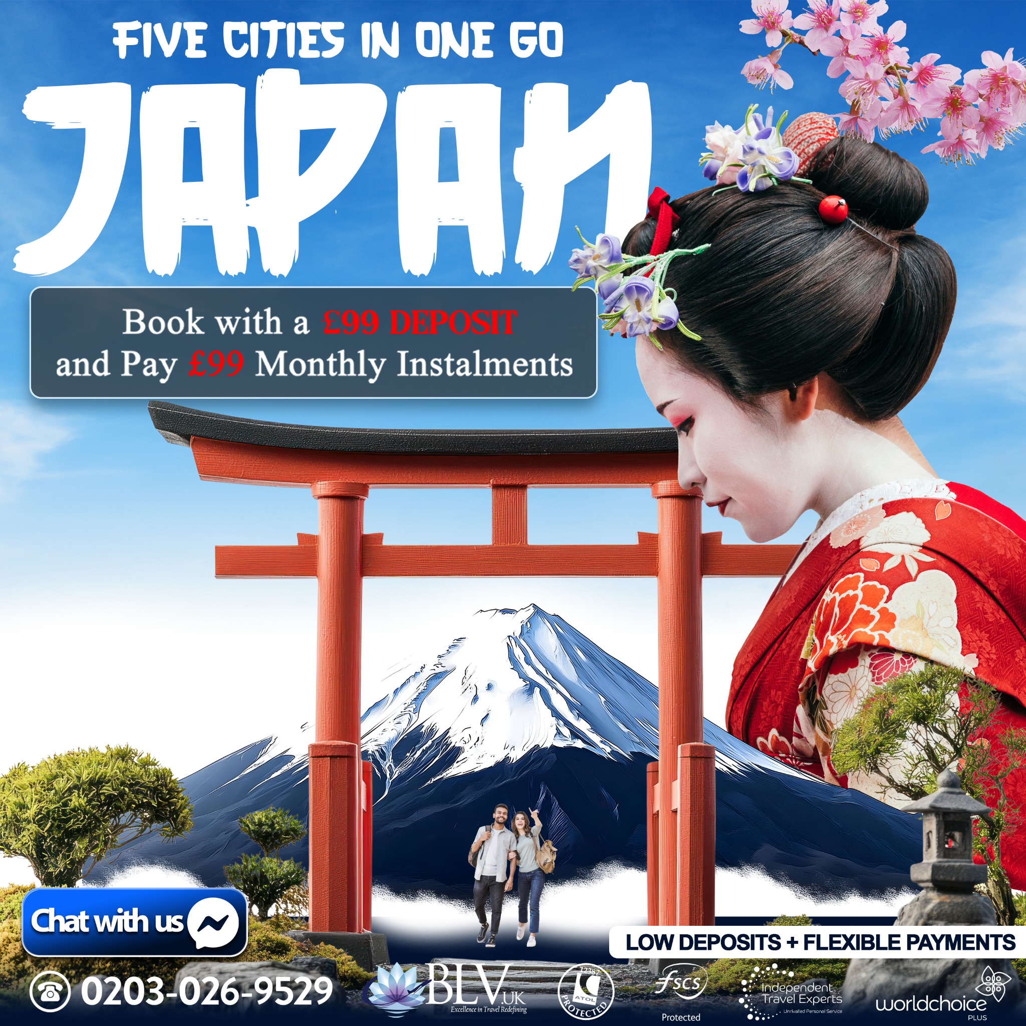 Blue Lotus Vacations UK Facebook ad