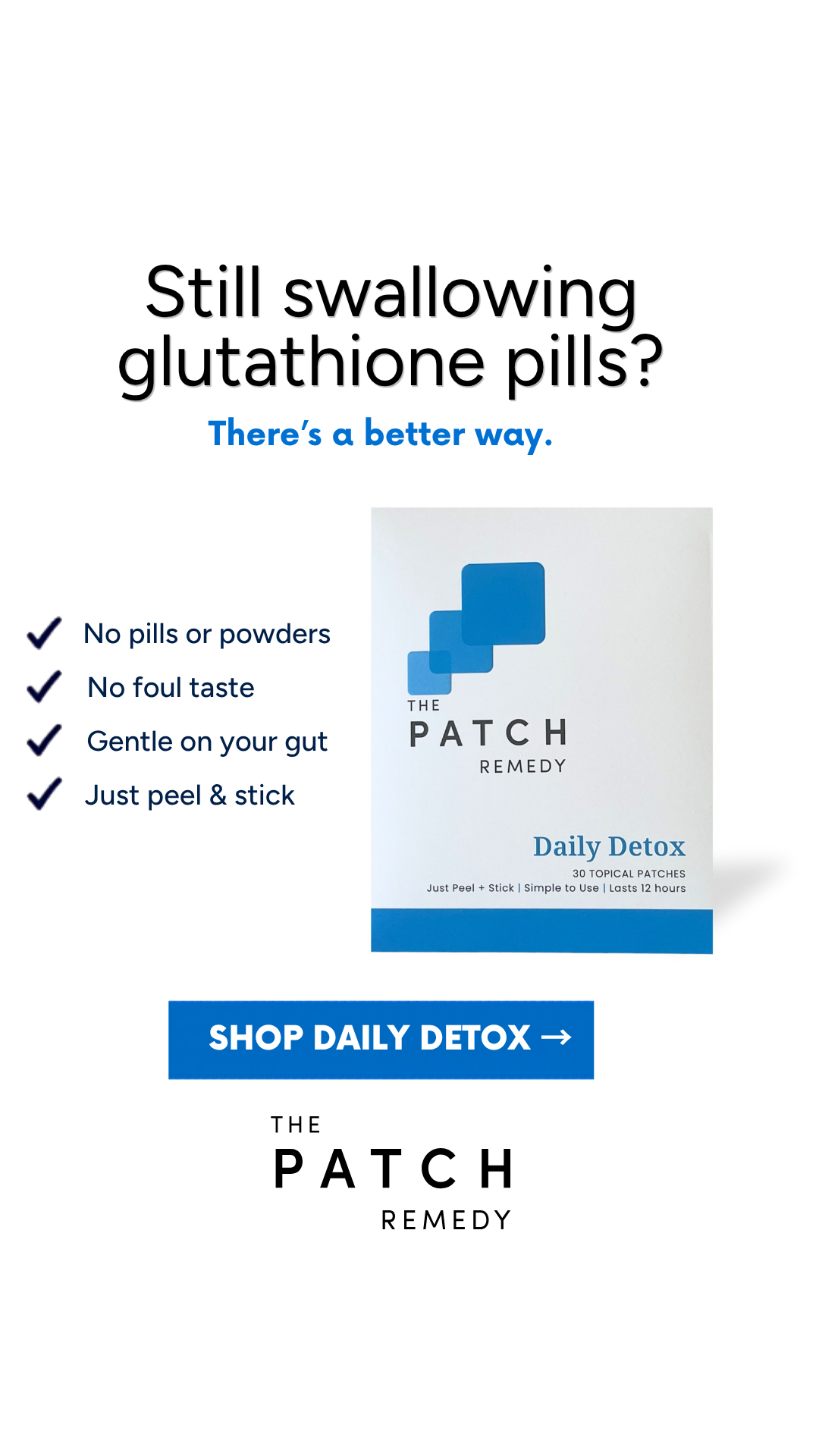The Patch Remedy Facebook ad
