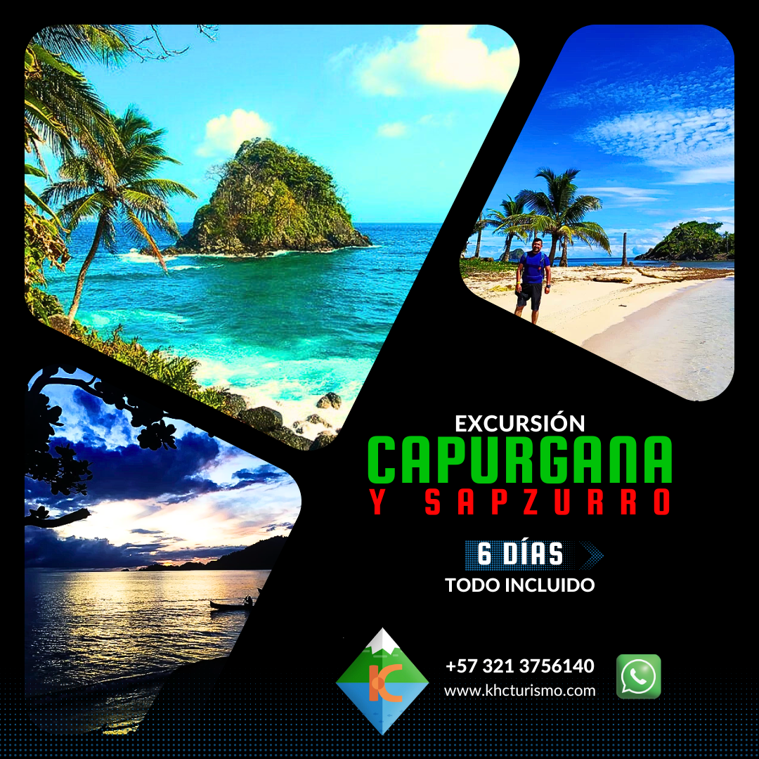 KHC turismo Colombia Facebook ad: ¡Capurgana te espera! Reserva tu cupo hoy.