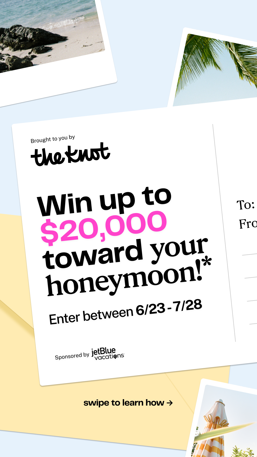 The Knot Facebook ad