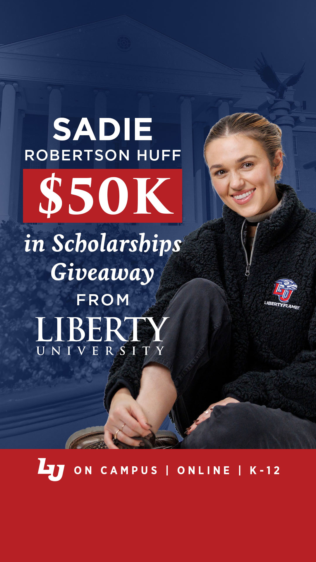 Liberty University Facebook ad