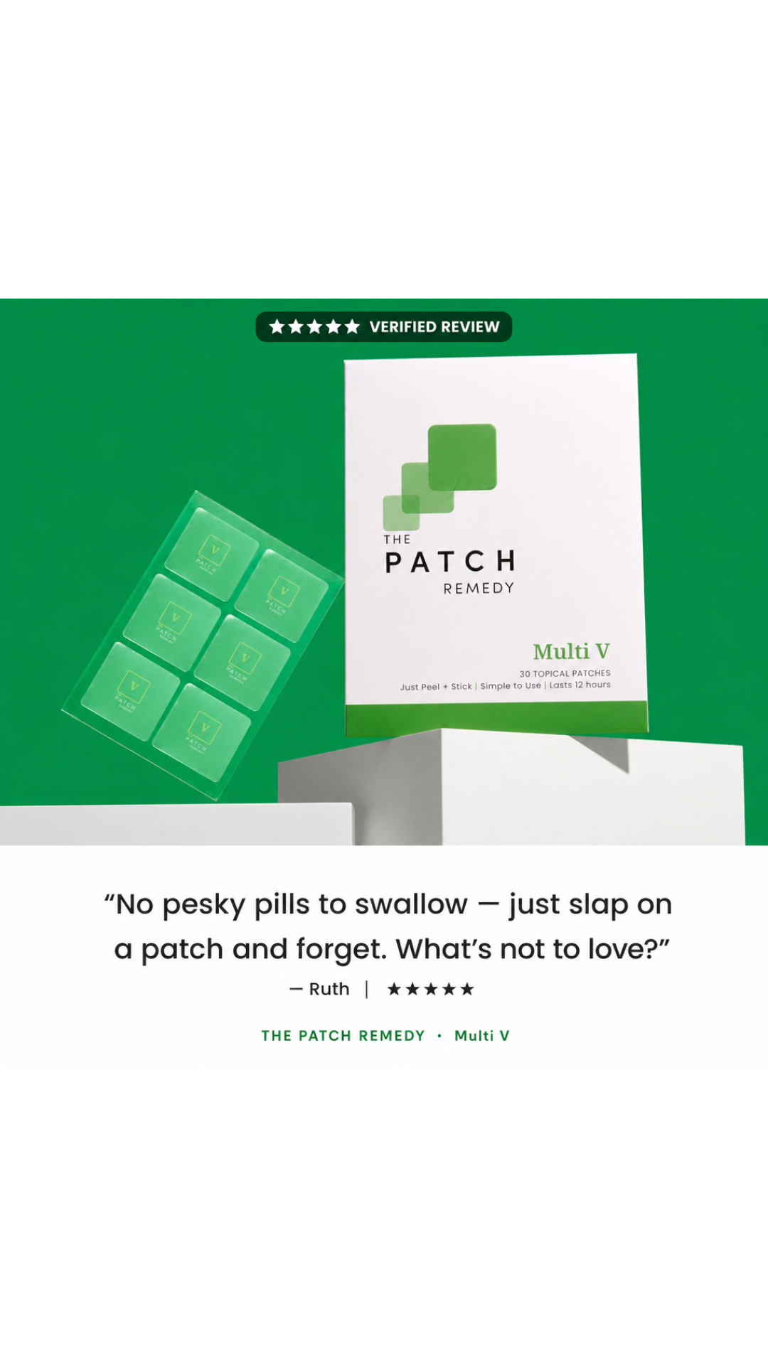 The Patch Remedy Facebook ad
