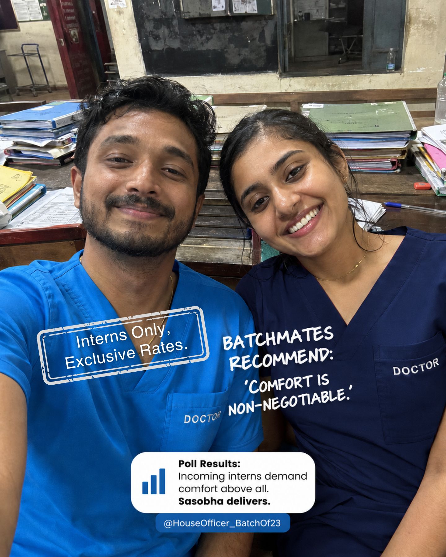Sasobha Scrubs & Medical Uniforms Facebook ad