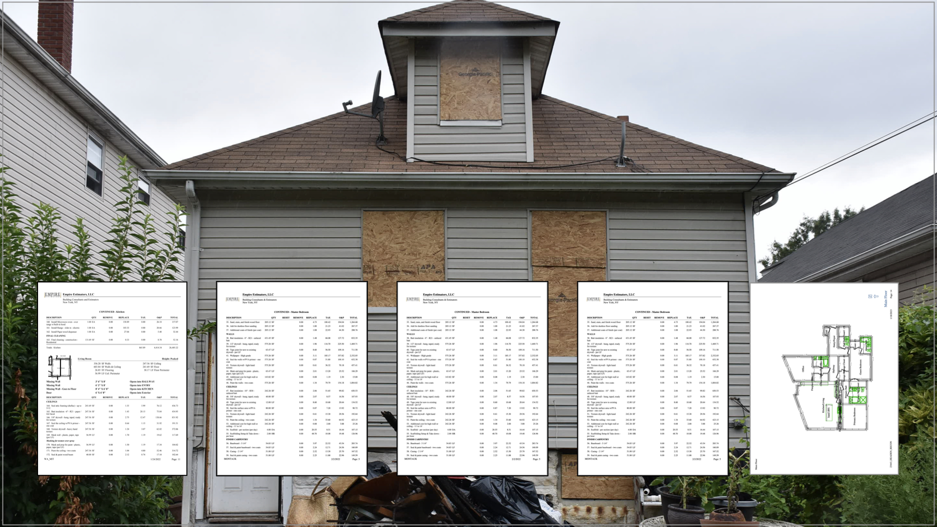 Empire Estimators Facebook ad